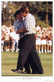 Nick Faldo - Greg Norman at the Masters